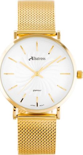 Zegarek Albatross ALBATROSS ABBC12 (za541b) gold uniwersalny