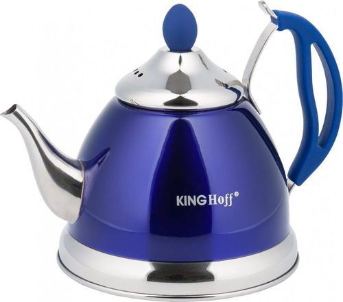 KingHoff CZAJNIK ZAPARZACZ DO HERBATY I ZIÓŁ 1.0L 4 KOLORY KINGHOFF KH-3762 (NIEBIESKI)