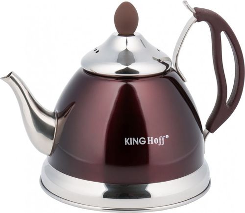 KingHoff CZAJNIK ZAPARZACZ DO HERBATY I ZIÓŁ 1.0L 4 KOLORY KINGHOFF KH-3762 (BRĄZOWY)