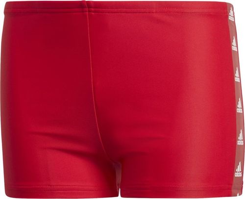 Adidas Kąpielówki YB Tape Boxer GE2052 czerwony 158 cm