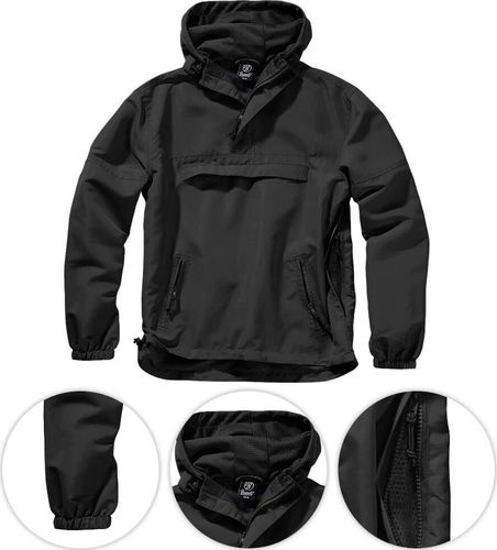Brandit Brandit Kurtka Kangurka Summer Windbreaker Czarna 3XL