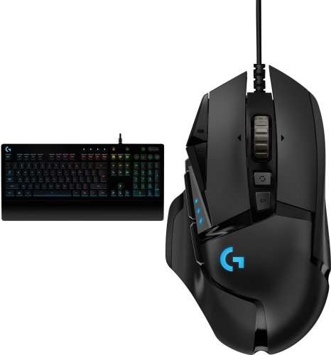 Klawiatura Logitech G213 Prodigy (920-008093) + Mysz Logitech G502 Hero (910-005470)