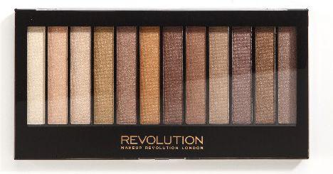 Makeup Revolution Redemption Palette 12 Zestaw cieni do powiek Essential Shimmers 14g (12 kolorów)