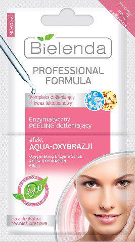 Bielenda Professional Formula Maseczka peeling enzymatyczny Efekt Aquaoxybrazji 5g x 2