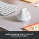 Mysz Logitech Lift Off-White (910-006475) + Ergo K860 (920-010108) 1
