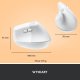 Mysz Logitech Lift Off-White (910-006475) + Ergo K860 (920-010108) 8