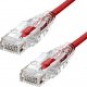 ProXtend ProXtend Slim U/UTP CAT6 LSZH AWG 28 Red 4M 1