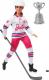 Lalka Barbie Mattel Kariera - Hokeistka (HFG74) 3