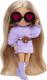 Lalka Barbie Mattel Extra Minis - Fioletowy kaptur/Blond kucyki (HGP66) 4