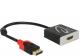 Adapter AV Delock DisplayPort - HDMI czarny (62734) 1