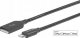 Kabel USB eStuff Lightning - USB-A 0.5 m Szary (ES601065) 1