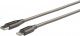 Kabel USB eStuff USB-C - Lightning 1 m Brązowy (ES602160) 1