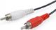 Kabel Equip RCA (Cinch) x2 - RCA (Cinch) x2 2.5m czarny (147094) 2