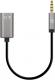 Adapter AV Manhattan Jack 3.5mm - Jack 3.5mm x2 szary (356107) 3
