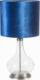 Lampa stołowa Eurofirany LAMPA KIM (FI) 32X32X61 CM GRANATOWY 1
