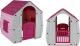 Buddy Toys Domek dla dzieci ogrodowy różowy 5