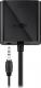 Adapter AV Goobay HDMI - D-Sub (VGA) + Jack 3.5mm czarny (JAB-2866322) 1