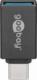 Adapter USB Goobay USB-C - USB Szary  (JAB-3395479) 1