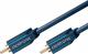 Kabel Clicktronic RCA (Cinch) - RCA (Cinch) 1m granatowy 1
