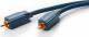 Kabel Clicktronic RCA (Cinch) - RCA (Cinch) 1m granatowy 2