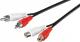 Kabel Goobay RCA (Cinch) x2 - RCA (Cinch) x2 2.5m czarny (50026) 1