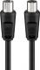 Kabel Goobay Antenowy 0.5m czarny (11509) 1