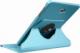Etui na tablet 4kom.pl ETUI SKÓRZANE OBROTOWE 360 SAMSUNG GALAXY TAB A 10.1 T580 T585 NIEBIESKIE + FOLIA + RYSIK 2
