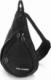 Bag Street Plecak sportowy na jedno ramię czarny Bag Street 4388 4