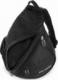 Bag Street Plecak sportowy na jedno ramię czarny Bag Street 4388 5