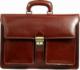 Paolo Peruzzi Włoska teczka skórzana męska Paolo Peruzzi N02 brązowa 1