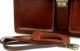 Paolo Peruzzi Włoska teczka skórzana męska Paolo Peruzzi N02 brązowa 9