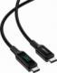 Kabel USB Acefast USB-C - USB-C 2 m Czarny (6974316281054) 3