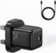 Ładowarka Joyroom Joyroom mała szybka ładowarka USB Typ C PD 25W wtyczka UK czarny + kabel USB Typ C - USB Typ C (L-P251) 1