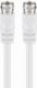 Kabel Goobay Antenowy (F) 10m biały (27202) 2