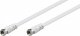 Kabel Goobay Antenowy (F) 10m biały (27202) 1