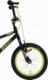 Amigo BMX Danger 16 Cal 25,4 cm Junior Hamulce szczękowe Czarny/Żółty 2