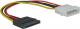 Logo Molex - SATA, 0.2m, Wielokolorowy (24121) 1