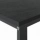 Biurko vidaXL 30200 Czarne 110 cm x 60 cm 5