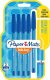 Paper Mate PAPER MATE Kugelschreiber InkJoy 100 Kappe 5er blau M 1.0mm Blister 1