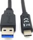 Kabel USB Equip USB-A - USB-C 2 m Czarny (128344) 3