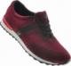 Pantofelek24 Wyprzedaż- Sportowe buty męskie ze skóry naturalnej Bordowe /E7-2 1041 606 S806/ 40 3