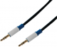 Kabel LogiLink Jack 3.5mm - Jack 3.5mm 3m czarny (BASC30) 1