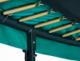 Trampolina ogrodowa Salta ogrodowa First Class z siatką wewnętrzną 8 FT 251 cm zielona 4