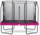 Trampolina ogrodowa Salta Comfort Edition z siatką wewnętrzną 305 x 214 cm różowa 1