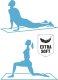 Zizo Umbro - Mata do fitness, yoga (niebieski) 3