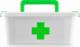 ORPLAST Apteczka Antibacterial First aid 4,5 handle + Insert 30x20 1