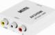 Cabletech Konwerter sygnału gniazdo AV - CHINCH CVBS + AUDIO - gniazdo HDMI 3