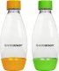 Sodastream Butelki do saturatora kolorowe SodaStream 0,5L dwupak 2