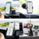 Joyroom Uchwyt samochodowy na telefon Joyroom na deskę rozdzielczą / w kratkę czarny 2