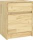 vidaXL Szafka nocna, 40x31x50 cm, lite drewno sosnowe 2